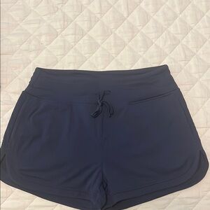 ZYIA Dark Blue Women's Athletic Shorts